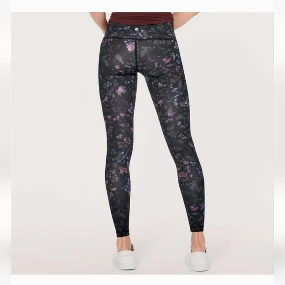 Lululemon wunder under tight luxtrme frozen floral multi leggings - Picture 2 of 6